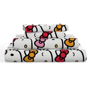image:imageFranco Collectibles Beetlejuice Halloween Bedding Super Soft Microfiber Full Sheet Set College Dorm Essentials Officially Licensed ProductHello Kitty Polka  Bow of the Day