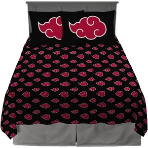 image:imageFranco Collectibles Beetlejuice Halloween Bedding Super Soft Microfiber Full Sheet Set College Dorm Essentials Officially Licensed ProductNaruto  Red