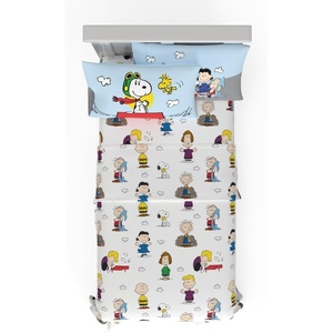 image:imageFranco Collectibles Beetlejuice Halloween Bedding Super Soft Microfiber Full Sheet Set College Dorm Essentials Officially Licensed ProductPeanuts  Fun Times