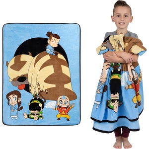 image:imageFranco Kids Bedding Soft Plush Micro Raschel Throw 46 in x 60 in Avatar The Last AirbenderAvatar the Last Airbender