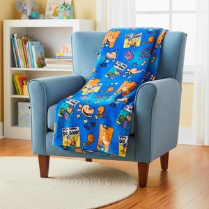 image:imageFranco Kids Bedding Soft Plush Micro Raschel Throw 46 in x 60 in Avatar The Last AirbenderDog Man  Doing Good