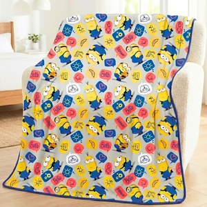 image:imageFranco Kids Bedding Soft Plush Micro Raschel Throw 46 in x 60 in Avatar The Last AirbenderMinions the Rise of Gru