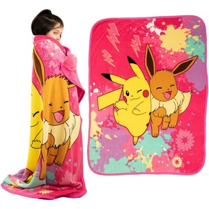 image:imageFranco Kids Bedding Soft Plush Micro Raschel Throw 46 in x 60 in Avatar The Last AirbenderPokemon Girl