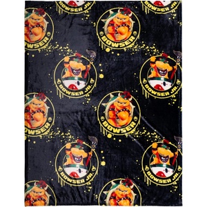 image:imageFranco Kids Bedding Soft Plush Micro Raschel Throw 46 in x 60 in Avatar The Last AirbenderThe Super Mario Galaxy Movie  Bowser  Bowser Jr