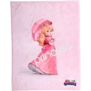 image:imageFranco Kids Bedding Soft Plush Micro Raschel Throw 46 in x 60 in Avatar The Last AirbenderThe Super Mario Galaxy Movie  Princess Peach