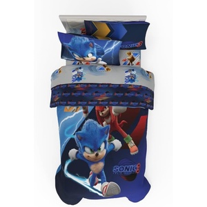 image:imageFranco Kids Bedding Super Soft Comforter and Sheet Set 4 Piece Twin Size BatmanSonic the Hedgehog 3