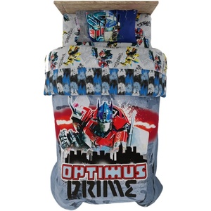 image:imageFranco Kids Bedding Super Soft Comforter and Sheet Set 4 Piece Twin Size BatmanTransformers