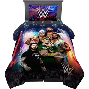 image:imageFranco Kids Bedding Super Soft Comforter and Sheet Set 4 Piece Twin Size BatmanWwe  on the Canvas