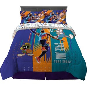 image:imageFranco Kids Bedding Super Soft Comforter and Sheet Set 5 Piece Full Size Space Jam 2 A New LegacySpace Jam 2 a New Legacy