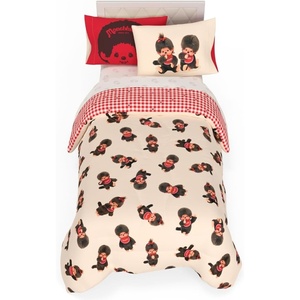 image:imageFranco Kids Bedding Super Soft Comforter and Sheet Set with Sham 5 Piece Twin Size Hello KittyMonchhichi
