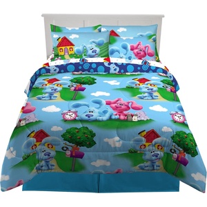 image:imageFranco Kids Bedding Super Soft Comforter and Sheet Set with Sham 7 Piece Full Size PJ MasksBlues Clues
