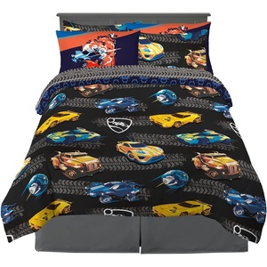 image:imageFranco Kids Bedding Super Soft Comforter and Sheet Set with Sham 7 Piece Full Size PJ MasksRocket League