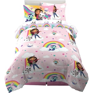 image:imageFranco Kids Bedding Super Soft Comforter and Sheet Set with Sham 7 Piece Full Size Paw PatrolGabbys Dollhouse