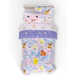 image:imageFranco Kids Bedding Super Soft Comforter and Sheet Set with Sham 7 Piece Full Size Paw PatrolPokemon Girl