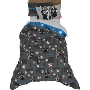image:imageFranco Kids Bedding Super Soft Comforter and Sheet Set with Sham 7 Piece Full Size Paw PatrolWwe Full Arena