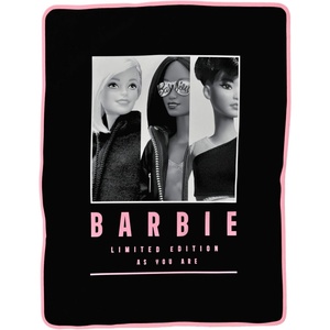 image:imageFranco Kids Bedding Super Soft Micro Raschel Throw 46 in x 60 in BarbieBarbie as You Are