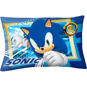 image:imageFranco Kids Bedding Super Soft Microfiber Reversible Pillowcase 20 in x 30 in Sonic The HedgehogSonic the Hedgehog