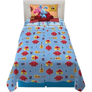 image:imageFranco Kids Bedding Super Soft Microfiber Sheet Set Full Paw PatrolBlues Clues