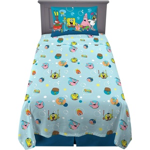 image:imageFranco Kids Bedding Super Soft Microfiber Sheet Set Full Paw PatrolSpongebob Squarepants