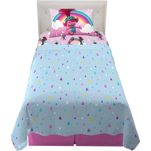 image:imageFranco Kids Bedding Super Soft Microfiber Sheet Set Full Paw PatrolTrolls World Tour