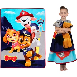 image:imageFranco Kids Bedding Super Soft Plush Micro Raschel Blanket 62 in x 90 in Baby SharkPaw Patrol
