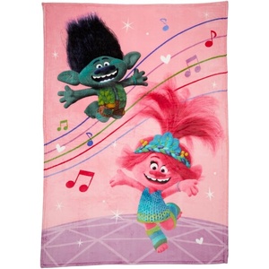image:imageFranco Kids Bedding Super Soft Plush Micro Raschel Blanket 62 in x 90 in Baby SharkTrolls 3  Band Together