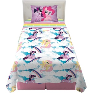 image:imageFranco Kids Bedding Super Soft Sheet Set Twin BatmanMy Little Pony