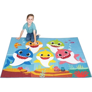image:imageFranco Kids Room Non Slip Area Rug 69 in x 52 in BatmanBaby Shark