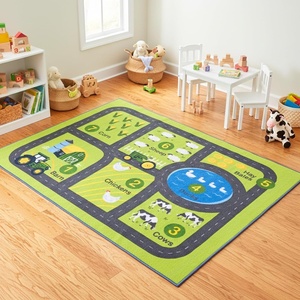 image:imageFranco Kids Room Non Slip Area Rug 69 in x 52 in BatmanJohn Deere