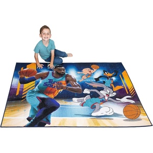 image:imageFranco Kids Room Non Slip Area Rug 69 in x 52 in BatmanSpace Jam 2 a New Legacy