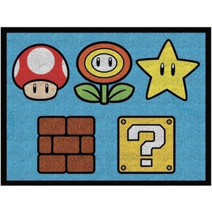 image:imageFranco Kids Room Non Slip Area Rug 69 in x 52 in BatmanSuper Mario