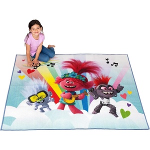 image:imageFranco Kids Room Non Slip Area Rug 69 in x 52 in BatmanTrolls World Tour