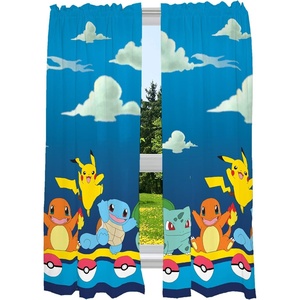 image:imageFranco Kids Room Window Curtain Panels Drapes Set 82 in x 63 in Baby SharkMulticolour