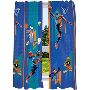 image:imageFranco Kids Room Window Curtain Panels Drapes Set 82 in x 63 in Baby SharkSpace Jam 2 a New Legacy