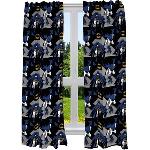 image:imageFranco Kids Room Window Curtains Drapes Set 82 in x 63 in Baby SharkBatman