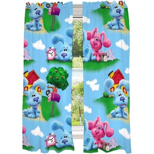image:imageFranco Kids Room Window Curtains Drapes Set 82 in x 63 in Baby SharkBlues Clues