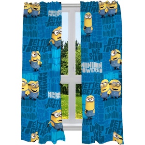 image:imageFranco Kids Room Window Curtains Drapes Set 82 in x 63 in Baby SharkDespicable Me Minions