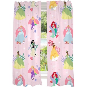 image:imageFranco Kids Room Window Curtains Drapes Set 82 in x 63 in Baby SharkDisney Princess
