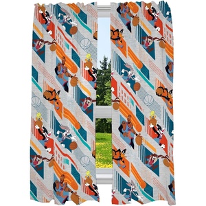 image:imageFranco Kids Room Window Curtains Drapes Set 82 in x 63 in Baby SharkSpace Jam 2 a New Legacy