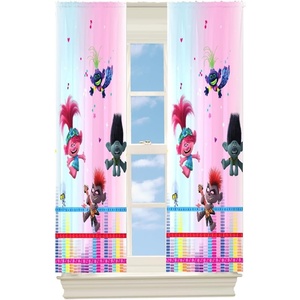 image:imageFranco Kids Room Window Curtains Drapes Set 82 in x 63 in Baby SharkTrolls