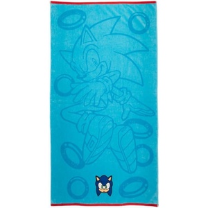 image:imageFranco Luxe Beetlejuice Halloween Goth Super Soft Plush Oversized Cotton Jacquard BathPoolBeach Towel 64 in x 34 in Officially Licensed ProductSonic the Hedgehog