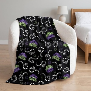 image:imageM3GAN Doll Halloween Horror Throw Blanket Super Soft Cozy Plush Bedding 46 in x 60 in Officially Licensed Product by FrancoBeetlejuice  Strange Days