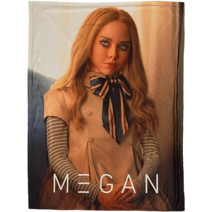 image:imageM3GAN Doll Halloween Horror Throw Blanket Super Soft Cozy Plush Bedding 46 in x 60 in Officially Licensed Product by FrancoM3gan
