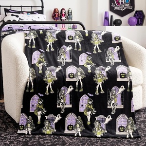 image:imageM3GAN Doll Halloween Horror Throw Blanket Super Soft Cozy Plush Bedding 46 in x 60 in Officially Licensed Product by FrancoMonster High