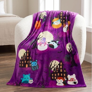 image:imageM3GAN Doll Halloween Horror Throw Blanket Super Soft Cozy Plush Bedding 46 in x 60 in Officially Licensed Product by FrancoSquishmallows  Halloween