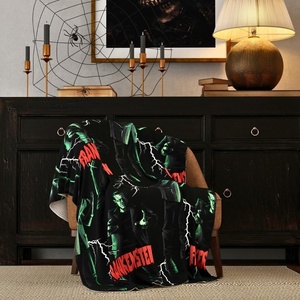 image:imageM3GAN Doll Halloween Horror Throw Blanket Super Soft Cozy Plush Bedding 46 in x 60 in Officially Licensed Product by FrancoUniversal Monsters