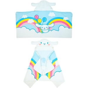 image:imageSanrio Hello Kitty Skeleton Halloween Kids Super Soft BathPoolBeach Soft Cotton Terry Hooded Towel Wrap 24 in x 50 in Officially Licensed Product by FrancoCinnamoroll