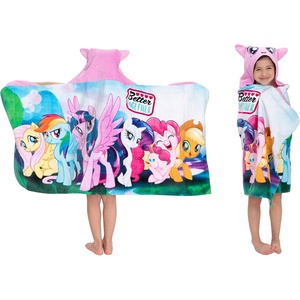 image:imageSanrio Hello Kitty Skeleton Halloween Kids Super Soft BathPoolBeach Soft Cotton Terry Hooded Towel Wrap 24 in x 50 in Officially Licensed Product by FrancoMy Little Pony