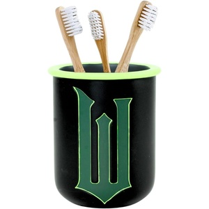 image:imageSanrio Hello Kitty Toothbrush Holder  Makeup BrushesPens Tumbler Official Peanuts Product by FrancoBlack  Green  Wicked Toothbrush Holder