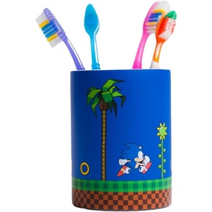 image:imageSanrio Hello Kitty Toothbrush Holder  Makeup BrushesPens Tumbler Official Peanuts Product by FrancoBlue  Sonic the Hedgehog